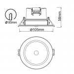Встраиваемые светильники Mantra 8850 YUCATAN