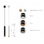 Подвесные светильники Mantra 8878 SPLIT