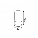 Потолочные светильники Mantra 8880 SPLIT