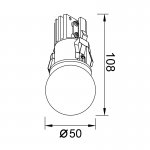 Встраиваемые светильники Mantra 8892 BEAD