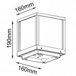 Уличные светильники Mantra 8929 UTAH