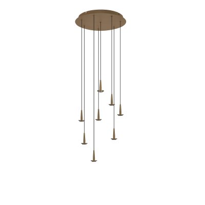 8933 Люстра подвесная БЕЗ плафонов (8) ANDROMEDA