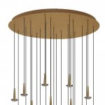 8937 Люстра подвесная БЕЗ плафонов (24) ANDROMEDA