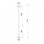 8946 Подвесной светильник FUGAZ