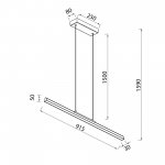 8957 Подвесной светильник LINEAL