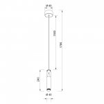 8969 Подвесной светильник SPARK