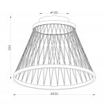 8981 Люстра потолочная SPIDER