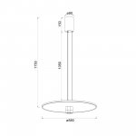8982 Подвесной светильник NOMADA