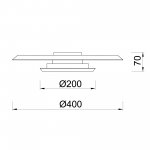 9003 Потолочный светильник TINA