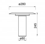 9004 Настольная лампа TINA