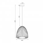 9016 Люстра подвесная SMART