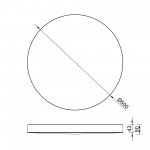 9023 Потолочный светильник TURIN