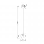 9078 Подвесной светильник ANDROMEDA