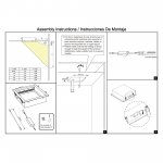 9093 Встраиваемое светодиодное окно BLUE SKY