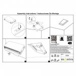 9094 Встраиваемое светодиодное окно BLUE SKY