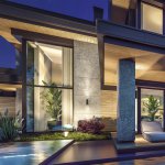 9099 Настенный уличный светильник PERE