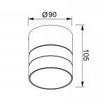 9100 Настенный уличный светильник SALER