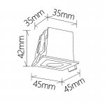 9126 Встраиваемый светильник BLAU