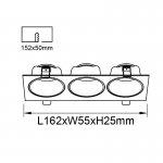 9172 Встраиваемый светильник ANTILLA