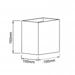9228 Настенный уличный светильник DAVOS