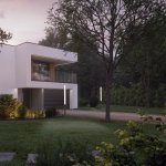 9281 Наземный уличный светильник GANT