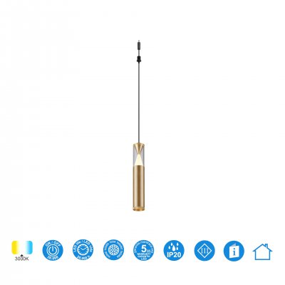 9327 Подвесной модульный светильник без основания SPARK