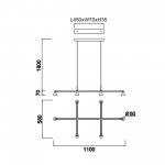 9409 Люстра подвесная AFRICA