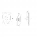 9444 Настенный светильник ACUSTIC