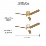 9480 Люстра потолочная-вентилятор CERAMICA