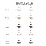 9497 Люстра потолочная-вентилятор COIN FAN MINI SMART
