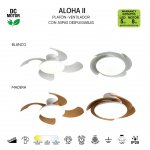 9514 Люстра потолочная-вентилятор ALOHA II