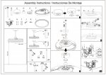 9550 Люстра потолочная-вентилятор VILLENA