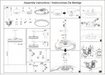 9666 Люстра потолочная-вентилятор LUNA