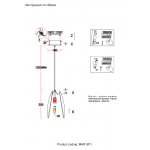 Светильник Crystal lux MAR SP1 AMBER