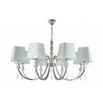 Люстра Crystal Lux MARSELA SP-PL8 NICKEL (2390/308)