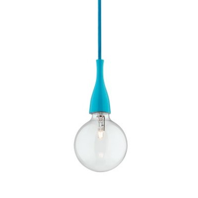Подвесной светильник Ideal lux MINIMAL SP1 AZZURRO (63614)