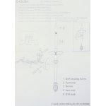 Светильник бра Crystal Lux MIRACLE AP1 CHROME (2491/401)