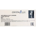 Светильник бра Crystal Lux MIRACLE AP1 CHROME (2491/401)