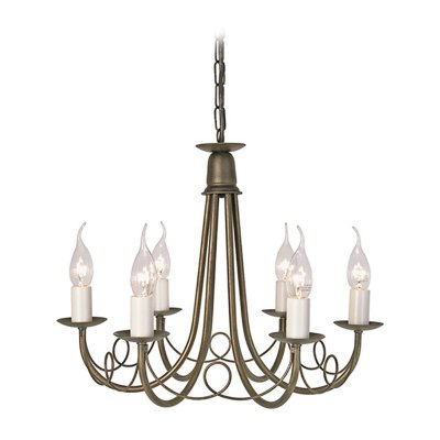 Люстра Natural concept MN6 BLK/GOLD MINSTER