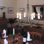 Люстра Natural concept MN6 BLK/GOLD MINSTER