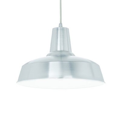 

Подвесной светильник Ideal lux MOBY SP1 ALLUMINIO (102054, MOBY SP1 ALLUMINIO