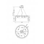Напольный светильник (торшер) Maytoni MOD043FL-08G Puntes