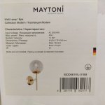 Светильник настенный бра Maytoni MOD061WL-01BS Ligero