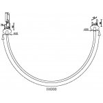 Подвесной светильник Maytoni MOD146PL-L40B3K Tau