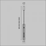 Подвесной светильник Maytoni MOD272PL-L12CH3K Ordo