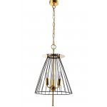 Светильник подвесной Crystal Lux MODESTO SP3 BLACK/GOLD (0971/203)