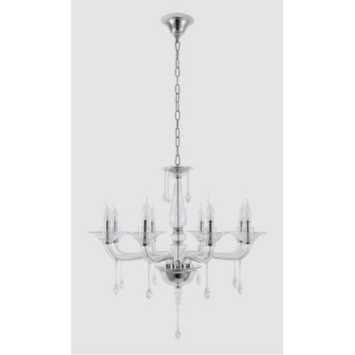

Люстра Crystal lux MONICA SP8 CHROME/TRANSPARENT 2500/308, 2500/308