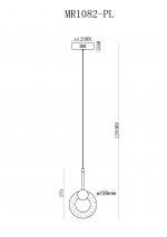 Подвесной светильник Lora MR1082-PL MyFar