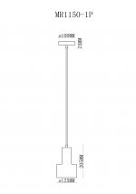Подвесной светильник Lima MR1150-1P MyFar