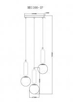 Подвесной светильник Pierre MR1166-1P